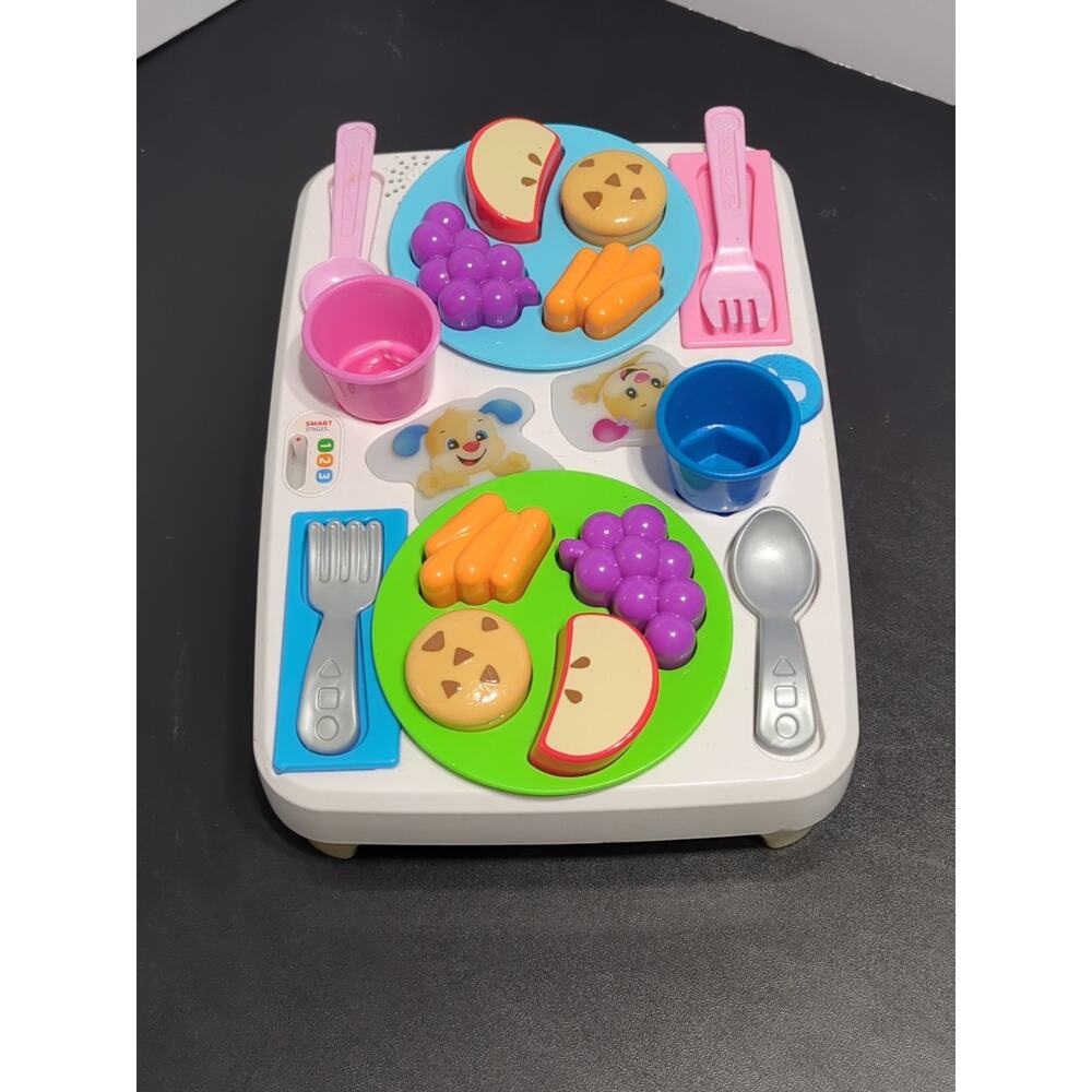 Fisher-Price Laugh & Learn Say Please Snack Gift Singing Tested & Works